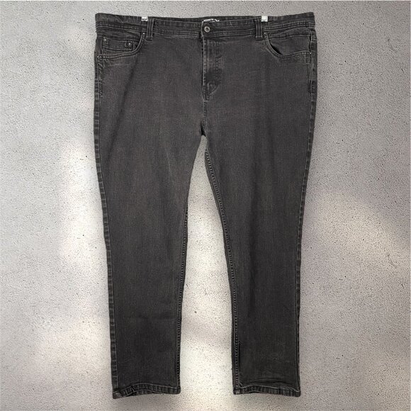 Kenneth Cole New York Slim Fit Jeans Men’s 46x30 Black Stretch Denim Casual Work - Picture 1 of 8